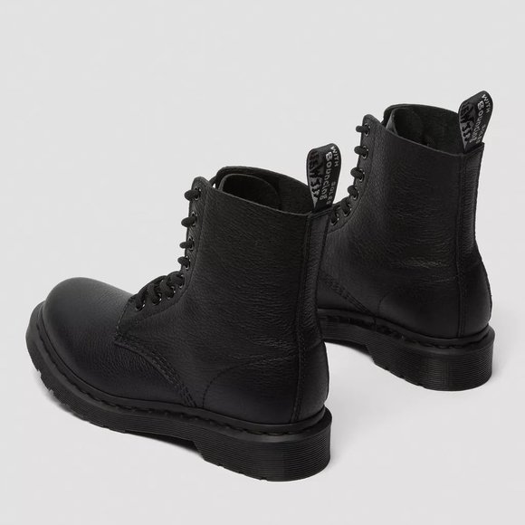 Dr. Martens Black Combat Boots - Picture 2 of 10